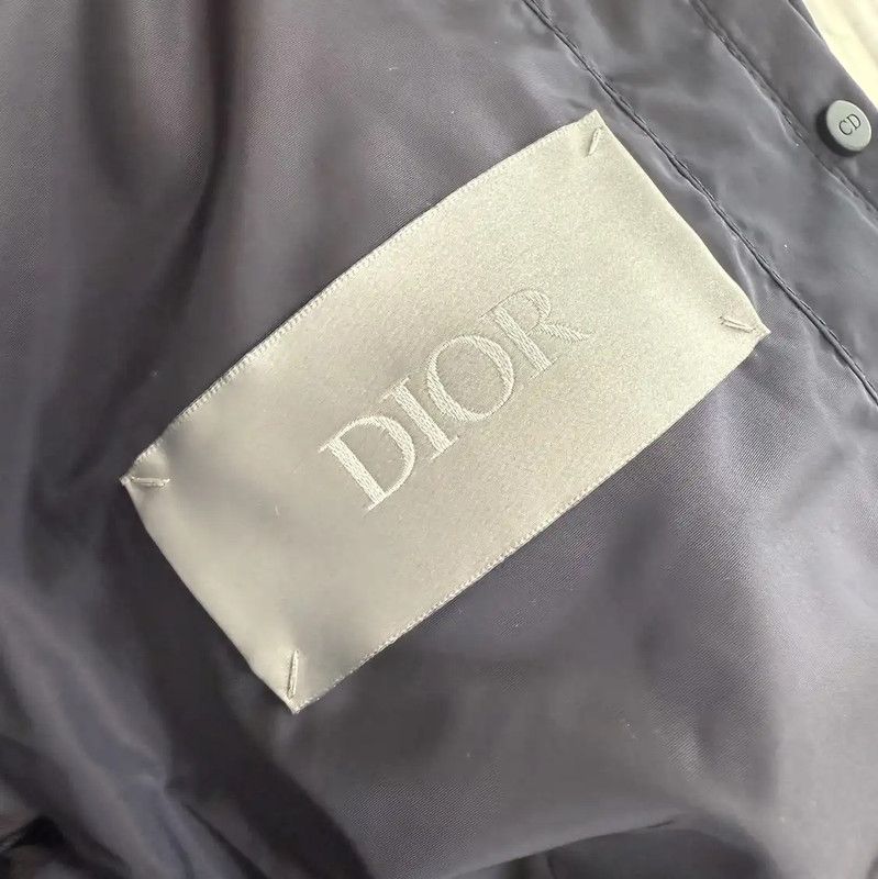 Dior Dior Men's Navy Down Jacket with Fur Collar 0089 Size US S / EU 44-46 / 1 - 7 Thumbnail