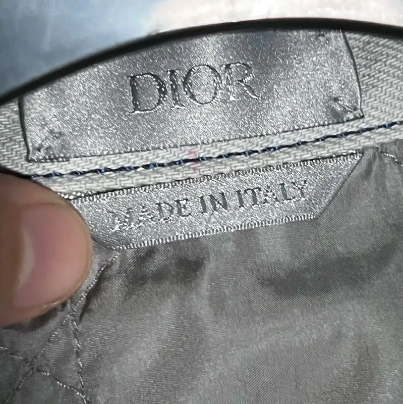 Dior Dior Men's Gray Cotton Jacket 0089 Size US M / EU 48-50 / 2 - 3 Thumbnail