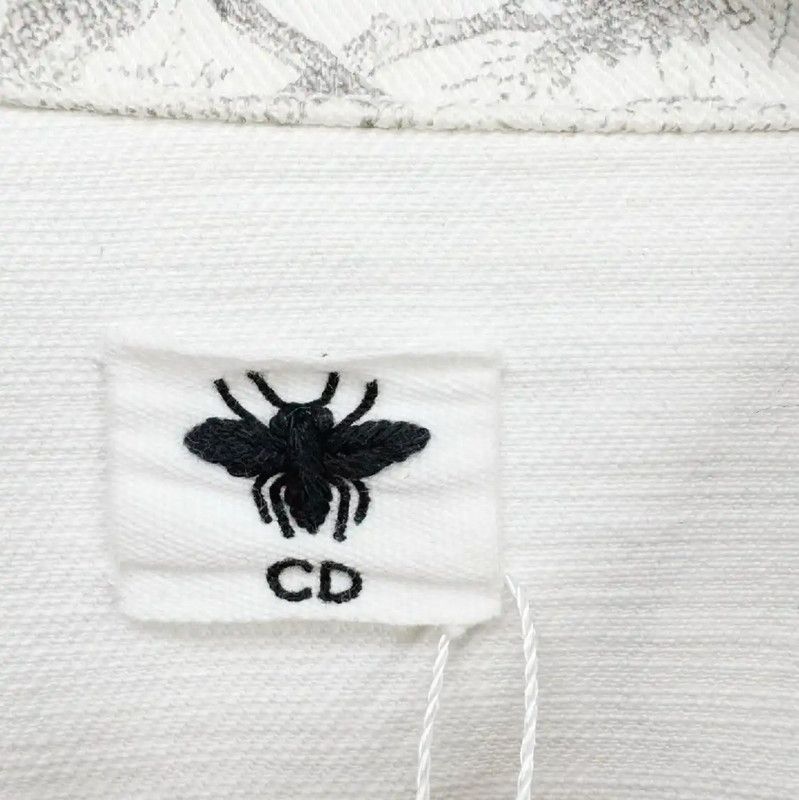 Dior Dior Long Sleeve White Cotton Jacket 0089 Size US L / EU 52-54 / 3 - 2 Thumbnail
