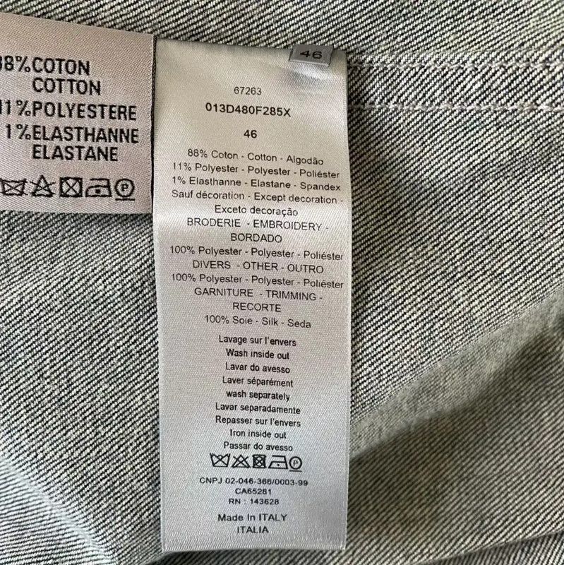 Dior Dior Blue Denim Jacket for Men 0089 Size US S / EU 44-46 / 1 - 4 Thumbnail