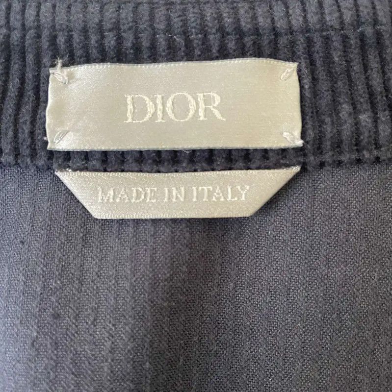 Dior Dior Men's Navy Cotton Long Sleeve Shirt 0089 Size US S / EU 44-46 / 1 - 3 Thumbnail