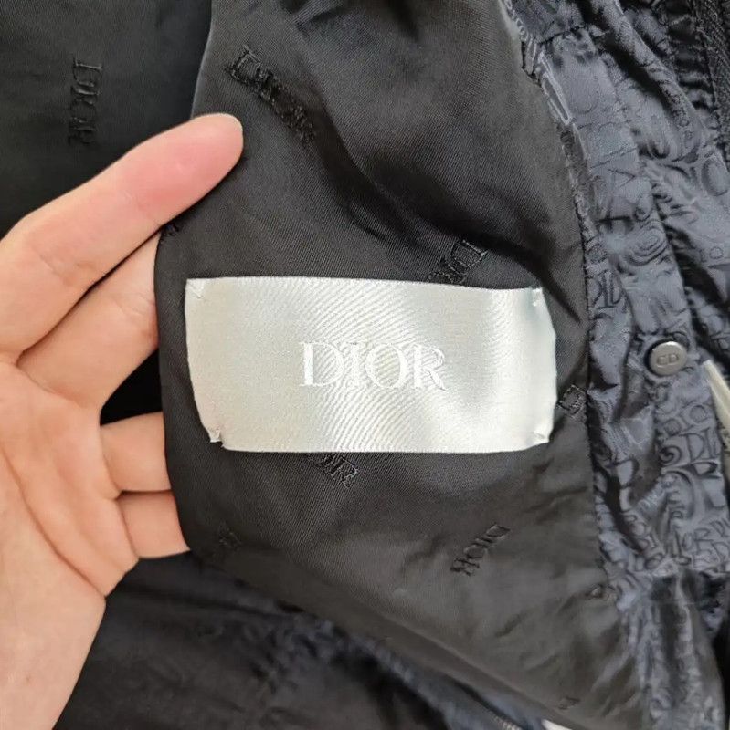 Dior Dior Men's Black Nylon Jacket Size S 0089 Size US S / EU 44-46 / 1 - 3 Thumbnail