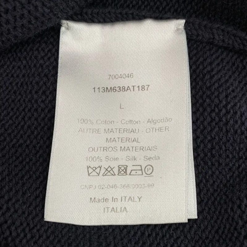Dior Dior Black Cotton Men's Sweater 0089 Size US L / EU 52-54 / 3 - 7 Thumbnail