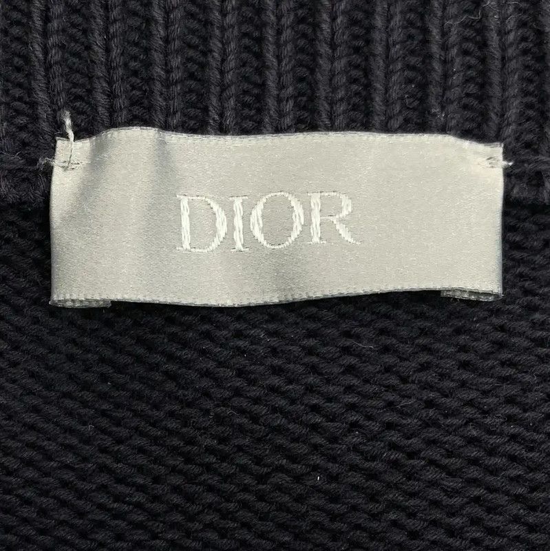 Dior Dior Black Cotton Men's Sweater 0089 Size US L / EU 52-54 / 3 - 6 Thumbnail