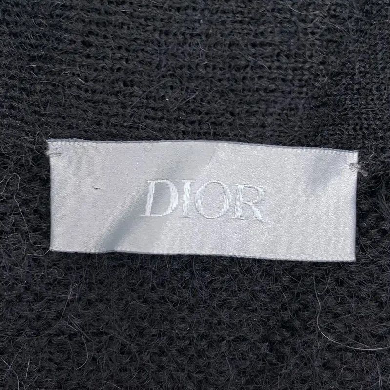 Dior Dior Black Mohair Men's Cardigan Sweater 0089 Size US S / EU 44-46 / 1 - 5 Thumbnail