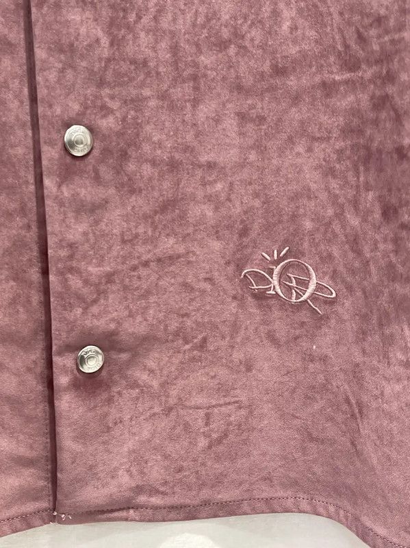 Dior Dior Pink Long Sleeve Embroidered Shirt 0089 Size US M / EU 48-50 / 2 - 6 Thumbnail