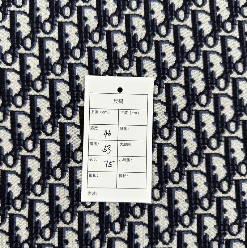 Dior Dior Blue Cotton Long Sleeve Shirt for Men 0089 Size US M / EU 48-50 / 2 - 5 Thumbnail