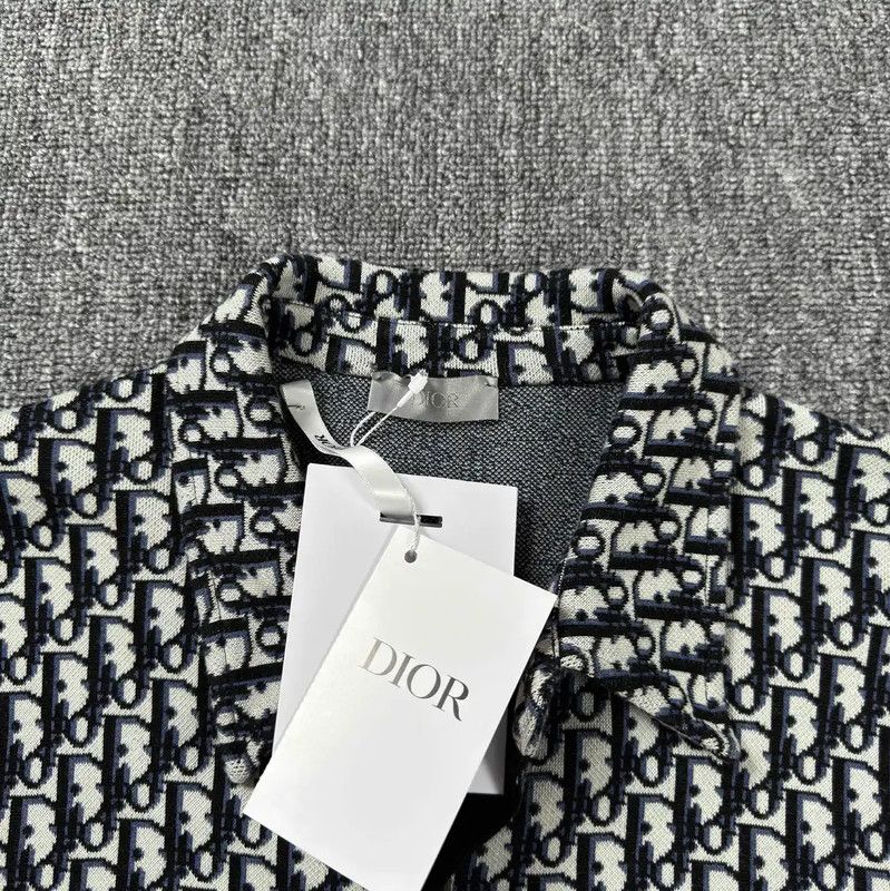 Dior Dior Blue Cotton Long Sleeve Shirt for Men 0089 Size US M / EU 48-50 / 2 - 3 Thumbnail