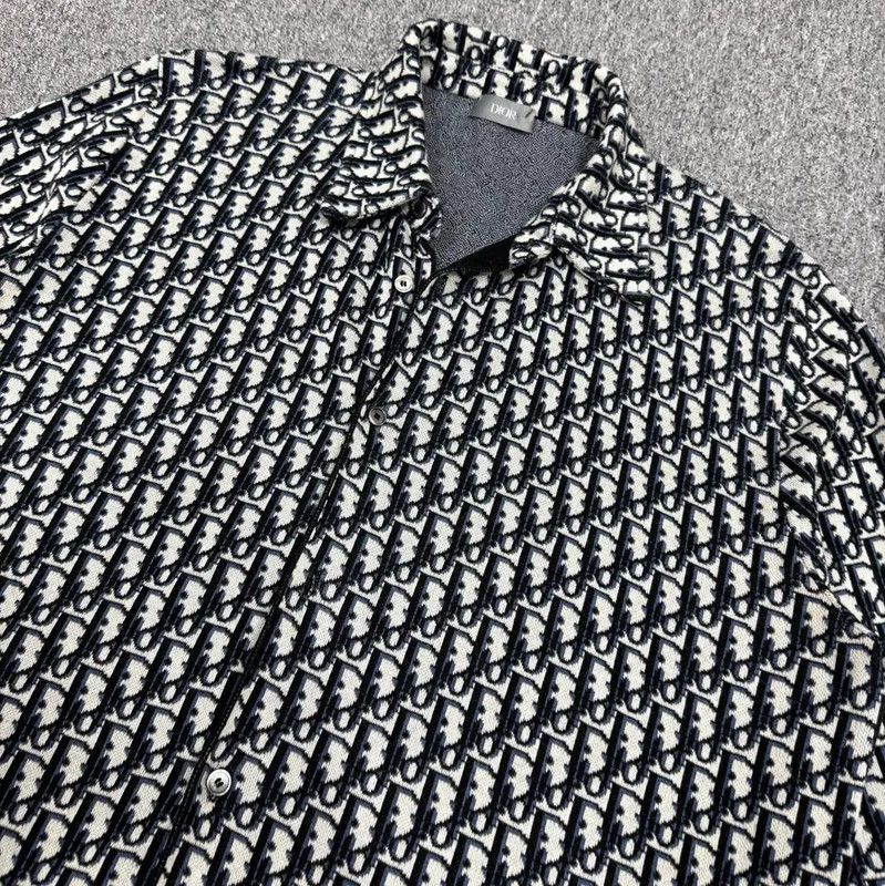 Dior Dior Multi-Colored Cotton Men's Cardigan 0089 Size US L / EU 52-54 / 3 - 3 Thumbnail