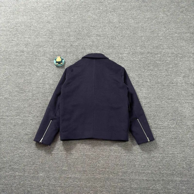 Dior Dior Men's Navy Cashmere Jacket 0089 Size US M / EU 48-50 / 2 - 2 Thumbnail