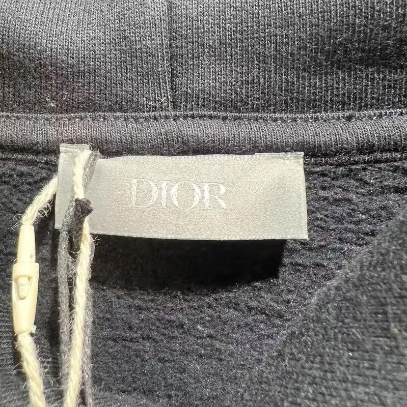 Dior Dior Black Cotton Men's XXXL Hoodie 0089 Size US XXL / EU 58 / 5 - 3 Thumbnail