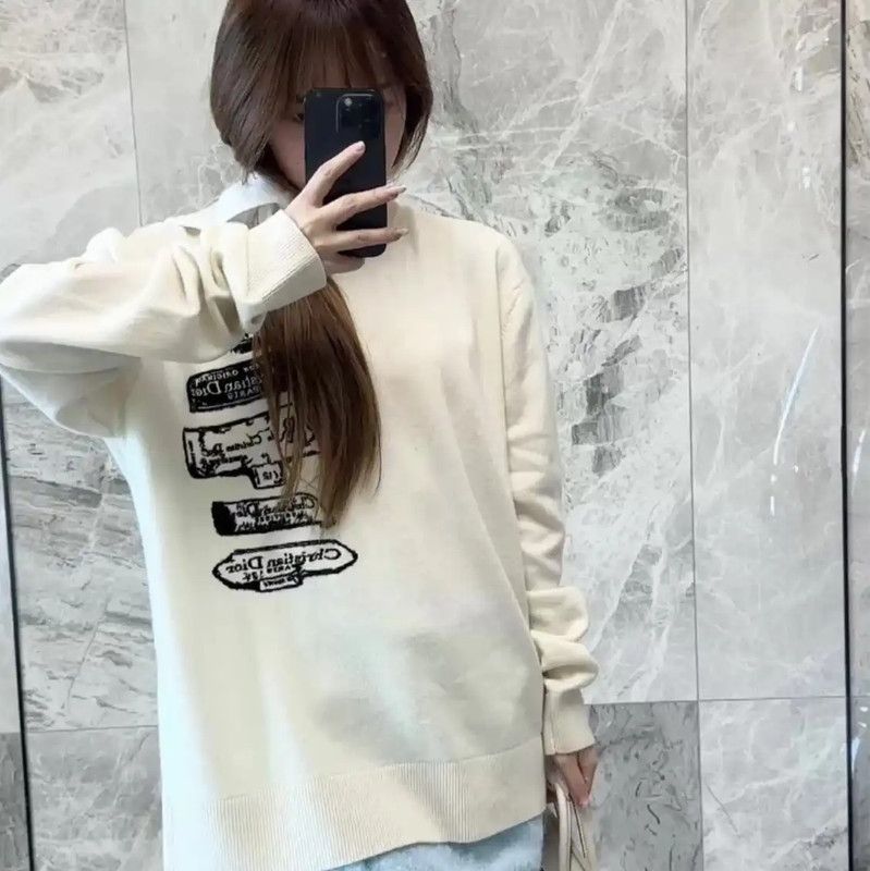 Dior Dior Beige Cashmere Sweater for Men 0089 Size US L / EU 52-54 / 3 - 7 Thumbnail
