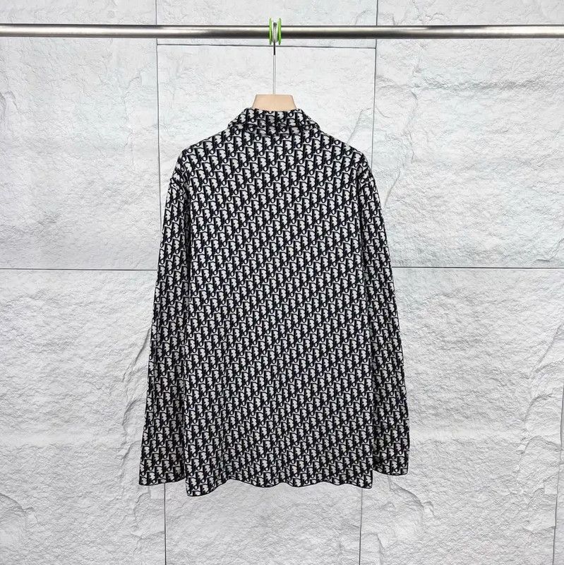Dior Dior Black Cotton Men's Shirt 0089 Size US M / EU 48-50 / 2 - 2 Thumbnail