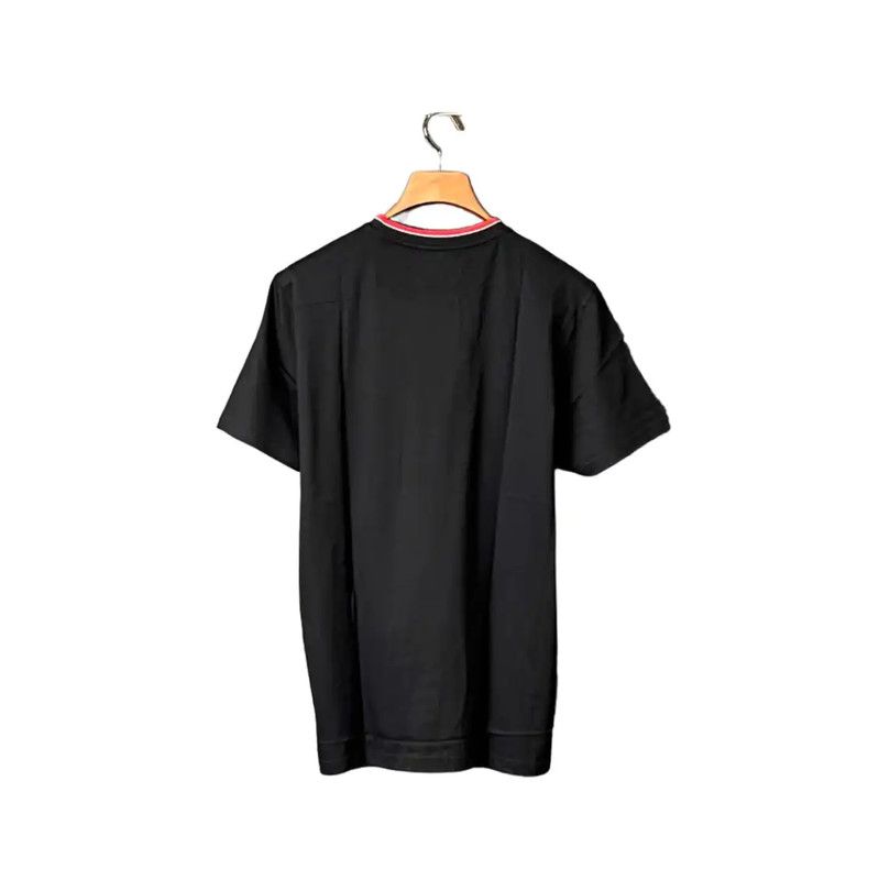 Dior Dior Black Cotton Short Sleeve Tee with Print 0089 Size US M / EU 48-50 / 2 - 2 Thumbnail