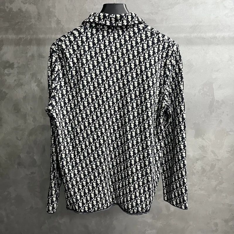 Dior Dior Beige Cotton Long Sleeve Shirt 0089 Size US M / EU 48-50 / 2 - 5 Thumbnail
