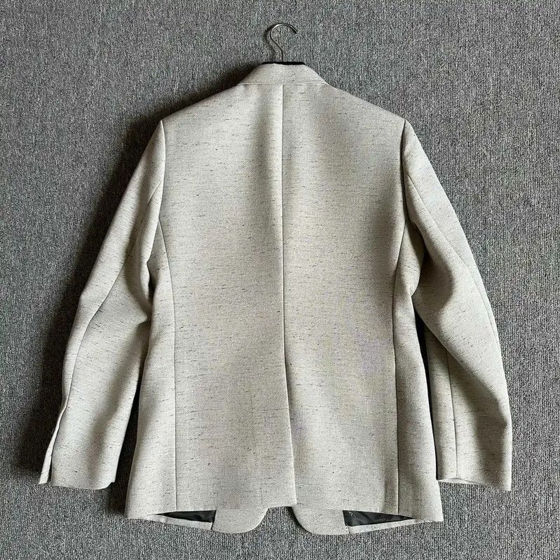 Dior Dior Light Gray Wool Blend Long Coat 0089 Size US L / EU 52-54 / 3 - 5 Thumbnail
