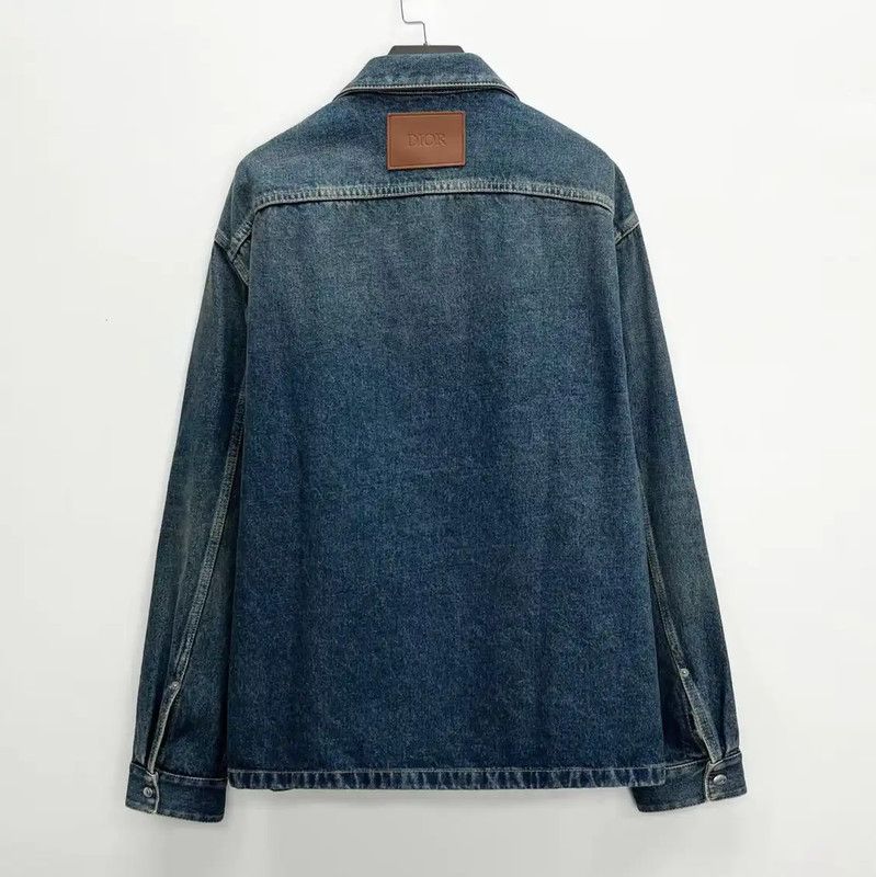 Dior Dior Blue Denim Jacket for Men 0089 Size US S / EU 44-46 / 1 - 2 Thumbnail