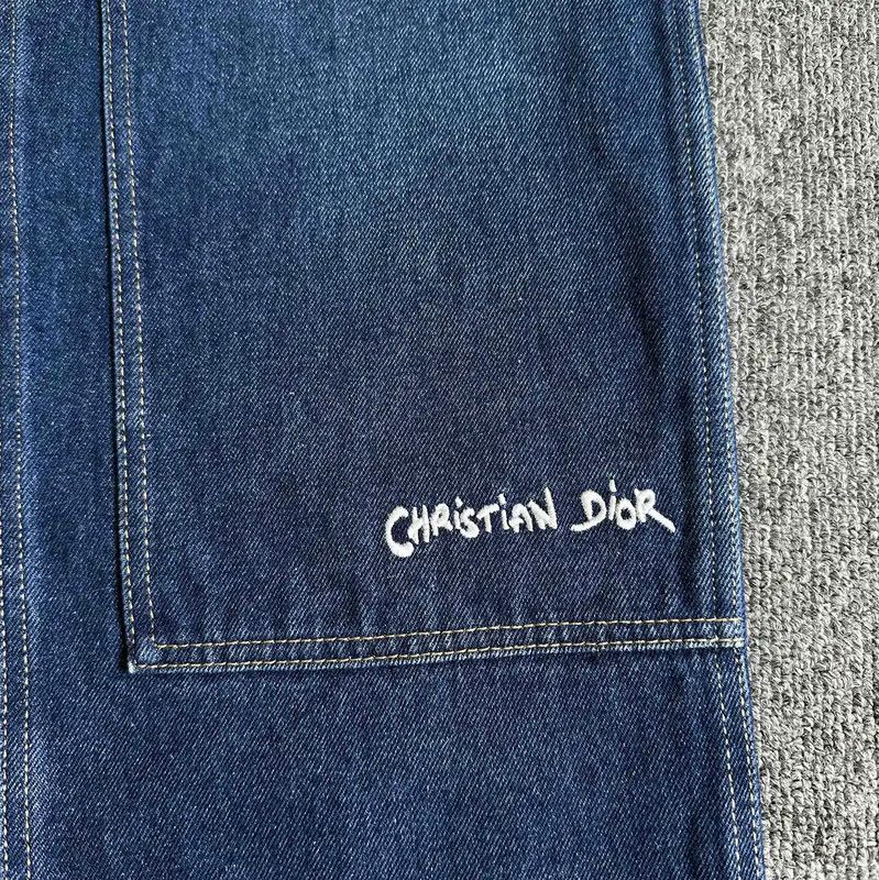 Dior Dior Men's Casual Pants in Dark Blue 0089 Size US 30 / EU 46 - 2 Thumbnail