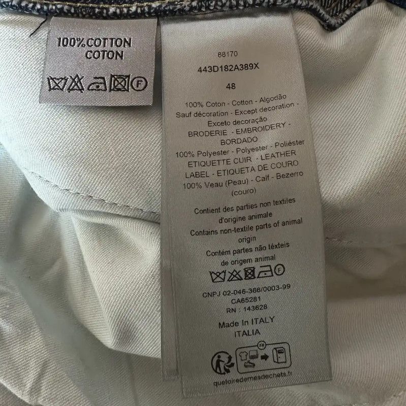 Dior Dior Men's Casual Pants in Dark Blue 0089 Size US 30 / EU 46 - 6 Thumbnail