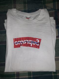 Supreme Cdg Box Logo | Grailed