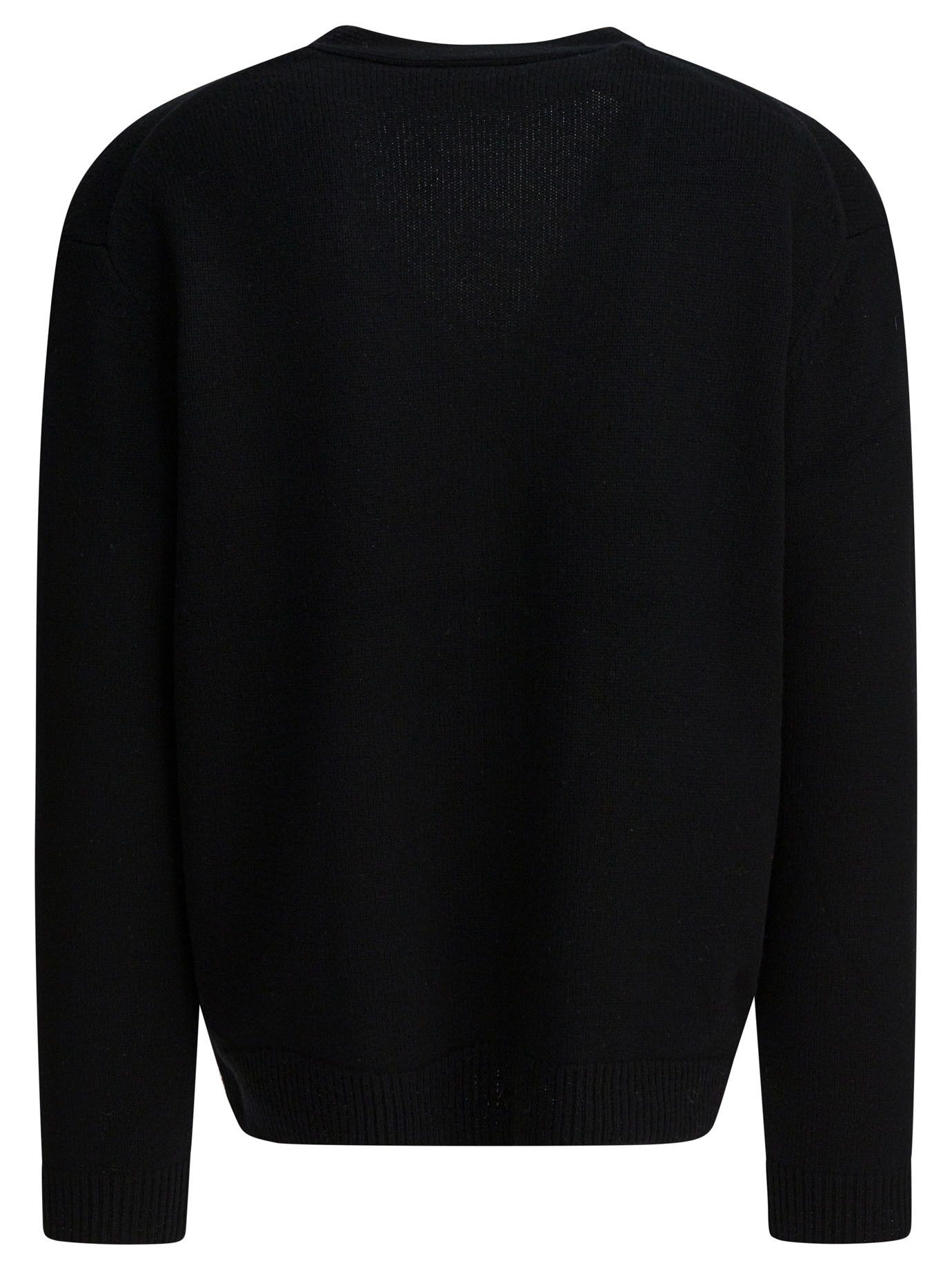Maison Kitsune Maison Kitsune Fox Head Intarsia Merino Cardigan tag size M Men - USA Duties Paid Size US M / EU 48-50 / 2 - 2 Thumbnail