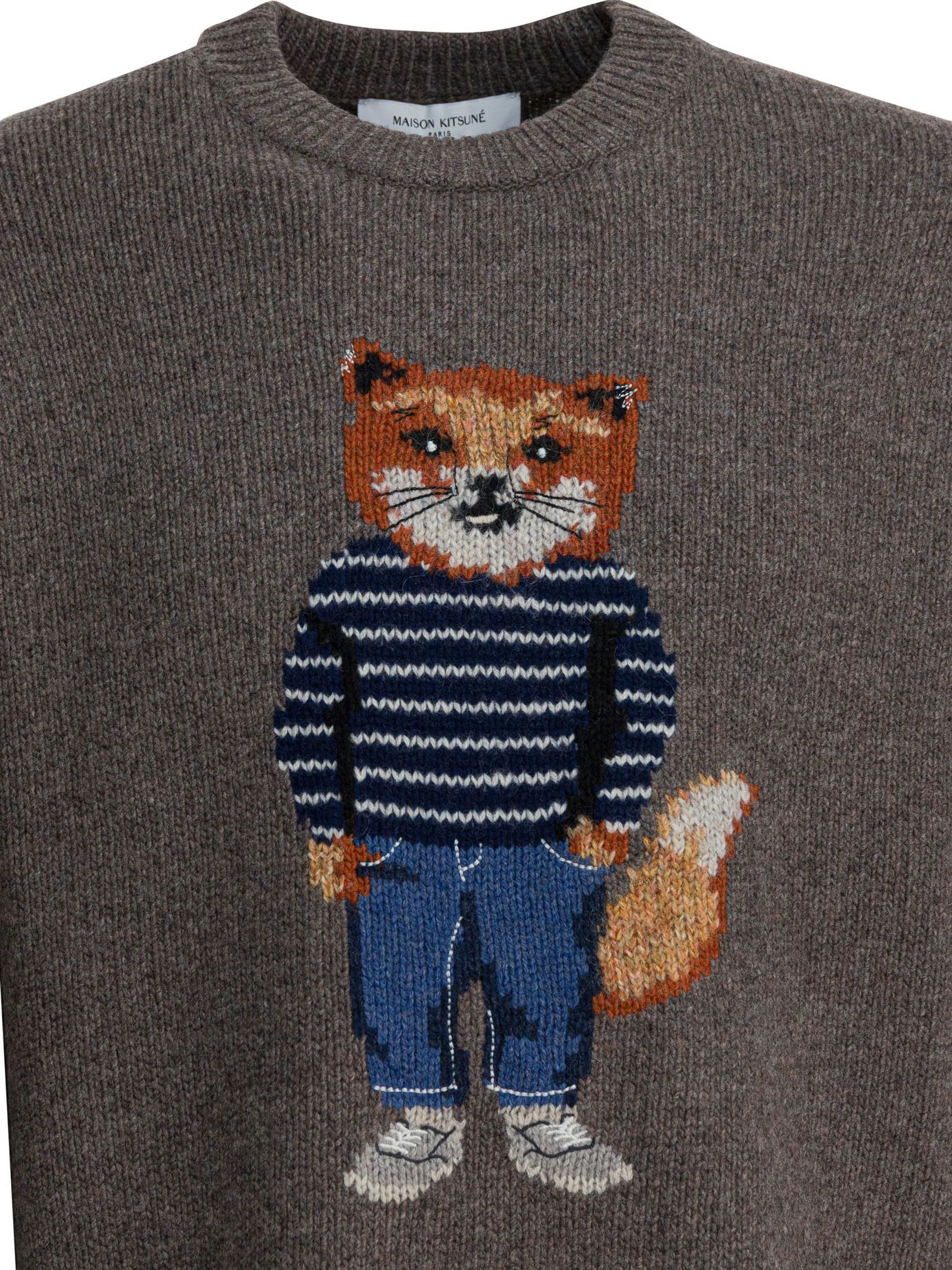Maison Kitsune Maison Kitsune Knitwear tag size L Men - USA Duties Paid Size US L / EU 52-54 / 3 - 3 Thumbnail