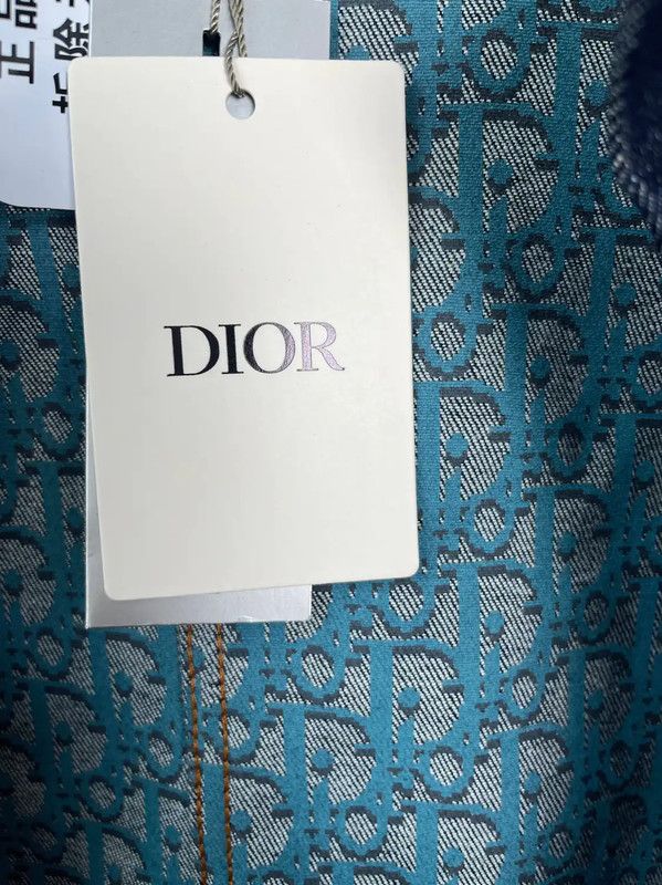 Dior Dior Spring Autumn Denim Long Sleeve Coat 0089 Size US XXL / EU 58 / 5 - 10 Thumbnail