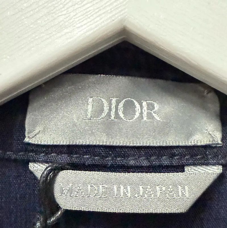 Dior Dior Summer Navy Short Sleeve Shirt 0089 Size US M / EU 48-50 / 2 - 5 Thumbnail