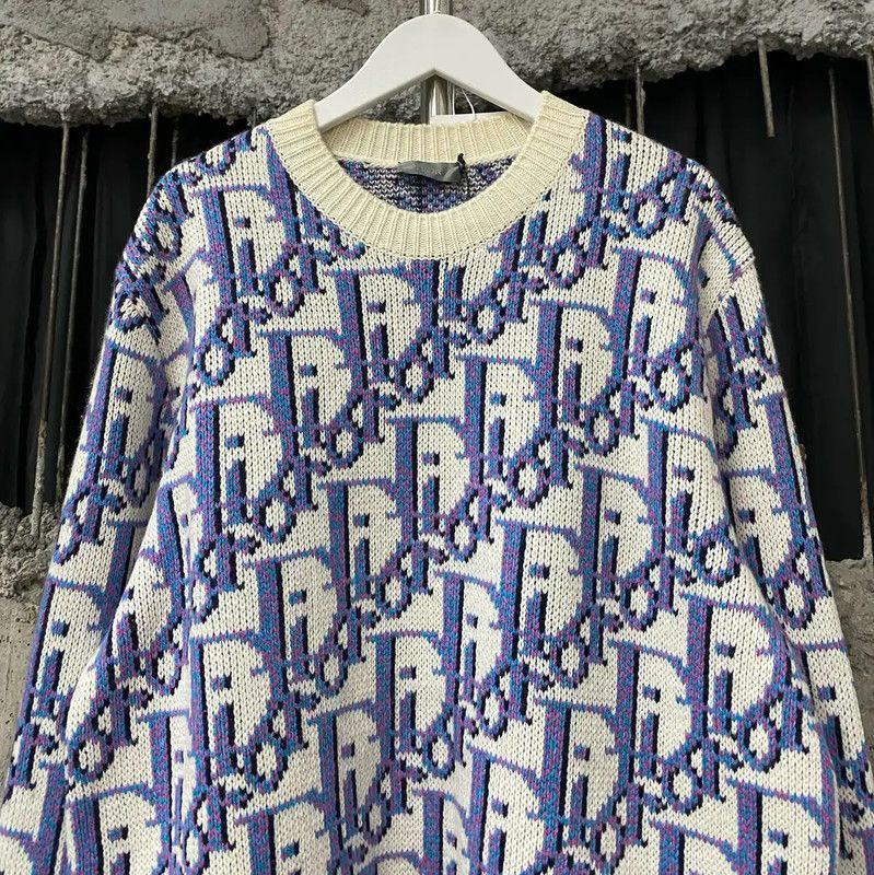 Dior Dior Colorblocked Long Sleeve Sweater for Men 0089 Size US S / EU 44-46 / 1 - 3 Thumbnail