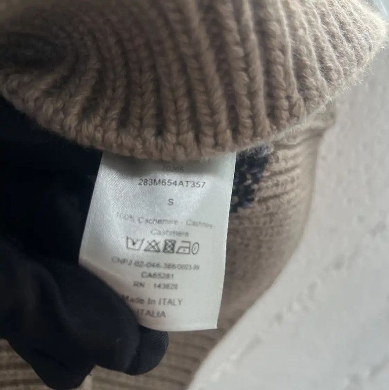 Dior Dior Khaki Cashmere Men's Sweater 0089 Size US S / EU 44-46 / 1 - 5 Thumbnail