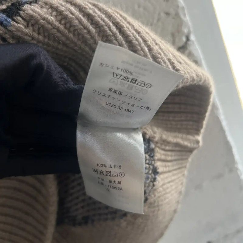 Dior Dior Khaki Cashmere Men's Sweater 0089 Size US S / EU 44-46 / 1 - 6 Thumbnail