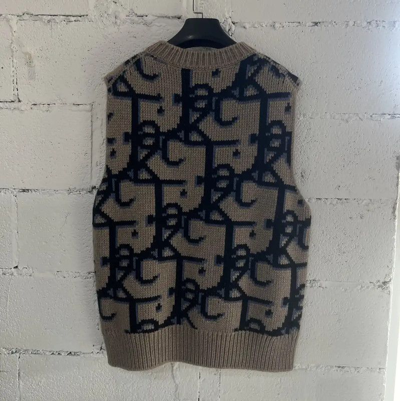 Dior Dior Khaki Cashmere Men's Sweater 0089 Size US S / EU 44-46 / 1 - 2 Thumbnail