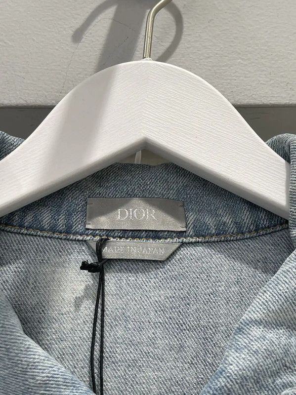 Dior Dior Light Blue Cotton Long Sleeve Jacket 0089 Size US L / EU 52-54 / 3 - 7 Thumbnail
