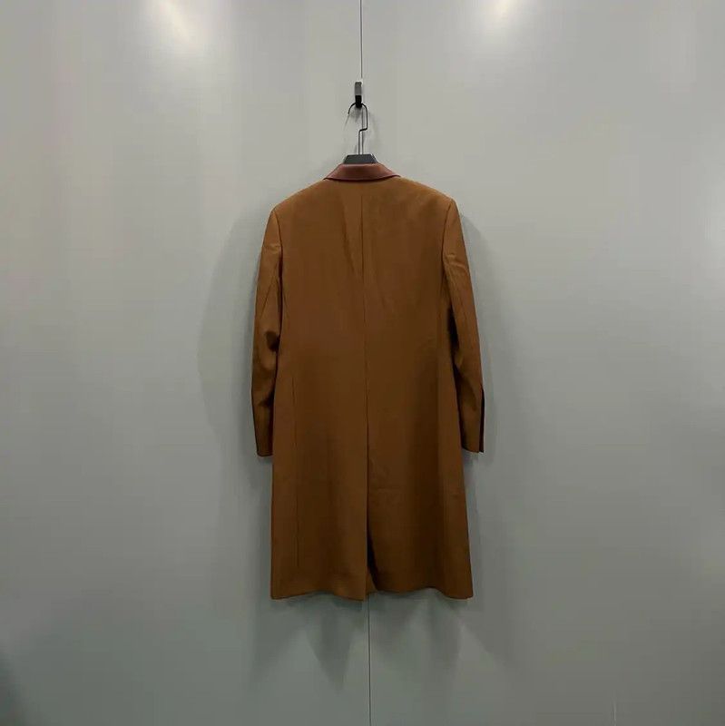 Dior Dior Brown Cotton Mid-Length Men's Coat 0089 Size US M / EU 48-50 / 2 - 2 Thumbnail
