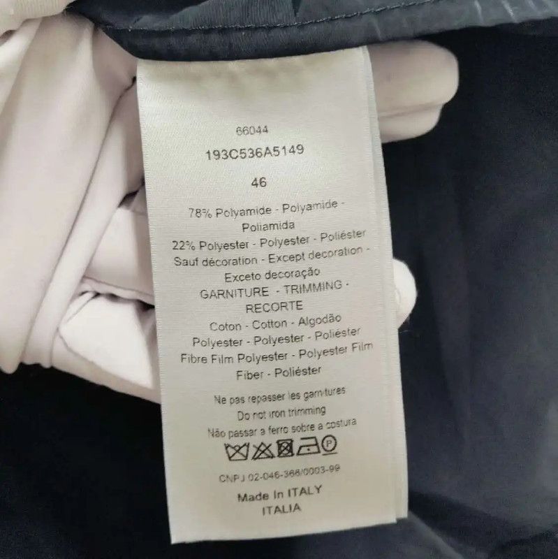 Dior Dior Navy Blue Men's Jacket 0089 Size US M / EU 48-50 / 2 - 4 Thumbnail