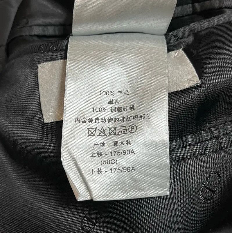 Dior Dior Black Wool Men's Spring Autumn Jacket 0089 Size US L / EU 52-54 / 3 - 7 Thumbnail