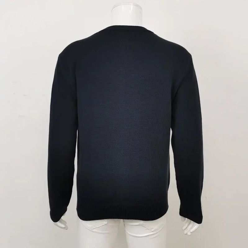 Dior Dior Embroidered Logo Pullover Sweatshirt for Men 0089 Size US M / EU 48-50 / 2 - 2 Thumbnail