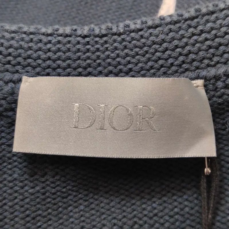 Dior Dior Embroidered Logo Pullover Sweatshirt for Men 0089 Size US M / EU 48-50 / 2 - 7 Thumbnail