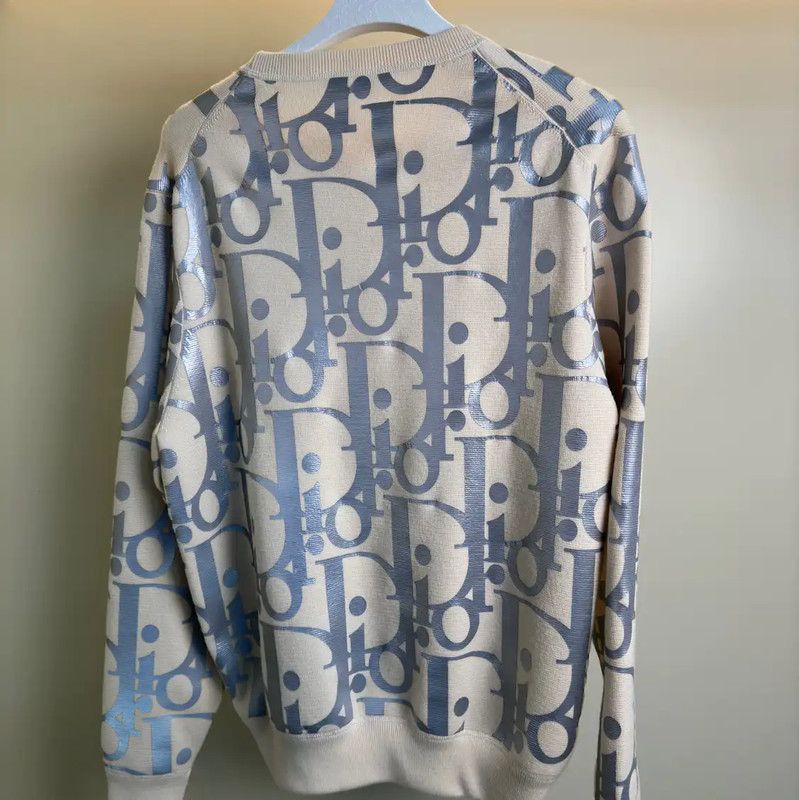 Dior Beige Cotton Men's Sweatshirt 0089