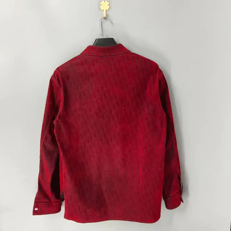 Dior Dior Red Men's Shirt 0089 Size US S / EU 44-46 / 1 - 2 Thumbnail