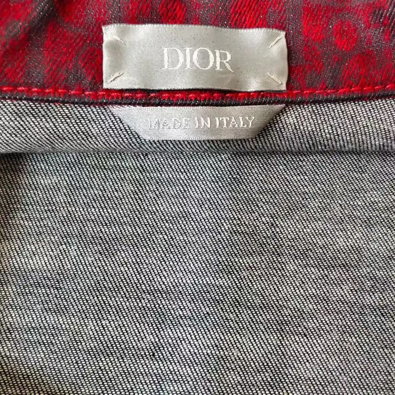 Dior Dior Red Men's Shirt 0089 Size US S / EU 44-46 / 1 - 3 Thumbnail