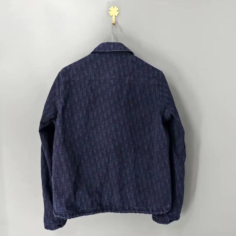 Dior Dior Men's Blue Cotton Jacket 0089 Size US M / EU 48-50 / 2 - 2 Thumbnail