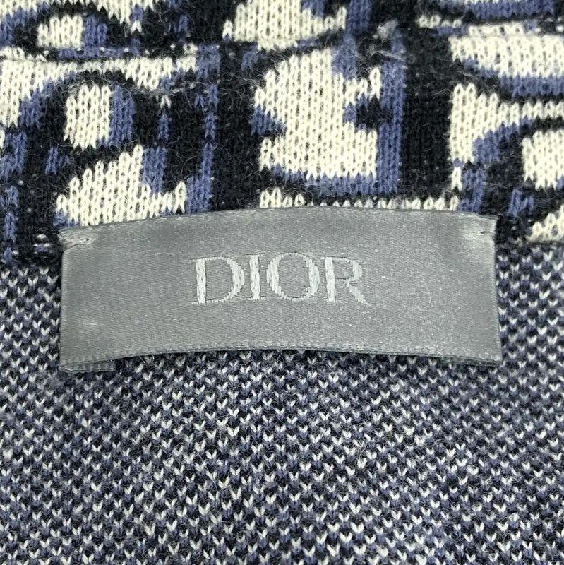 Dior Dior Men's Cotton Shirt in Deep Blue 0089 Size US S / EU 44-46 / 1 - 5 Thumbnail