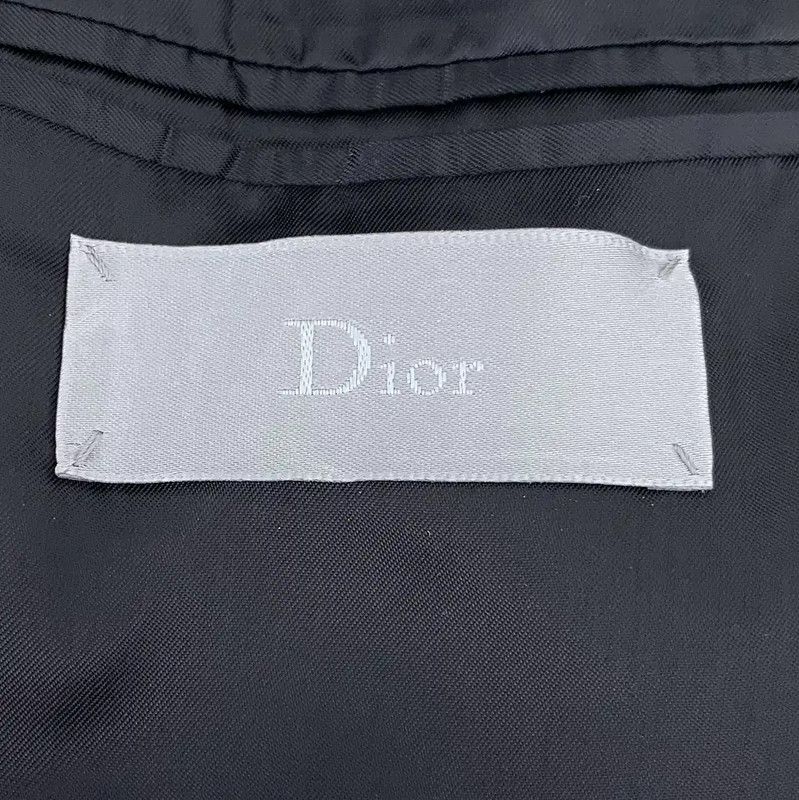 Dior Dior Gray Wool Men's Jacket with Text Print 0089 Size US S / EU 44-46 / 1 - 5 Thumbnail