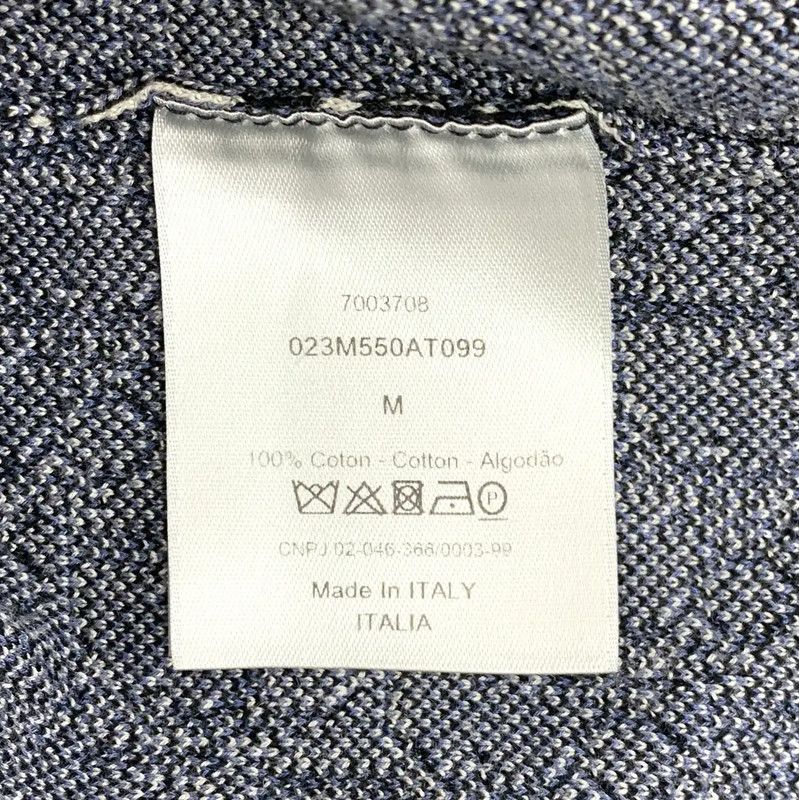 Dior Dior Blue Cotton Long Sleeve Shirt 0089 Size US M / EU 48-50 / 2 - 6 Thumbnail