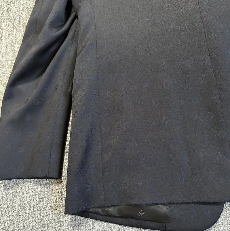 Dior Dior Black Logo Print Long Sleeve Jacket 0089 Size US L / EU 52-54 / 3 - 5 Thumbnail