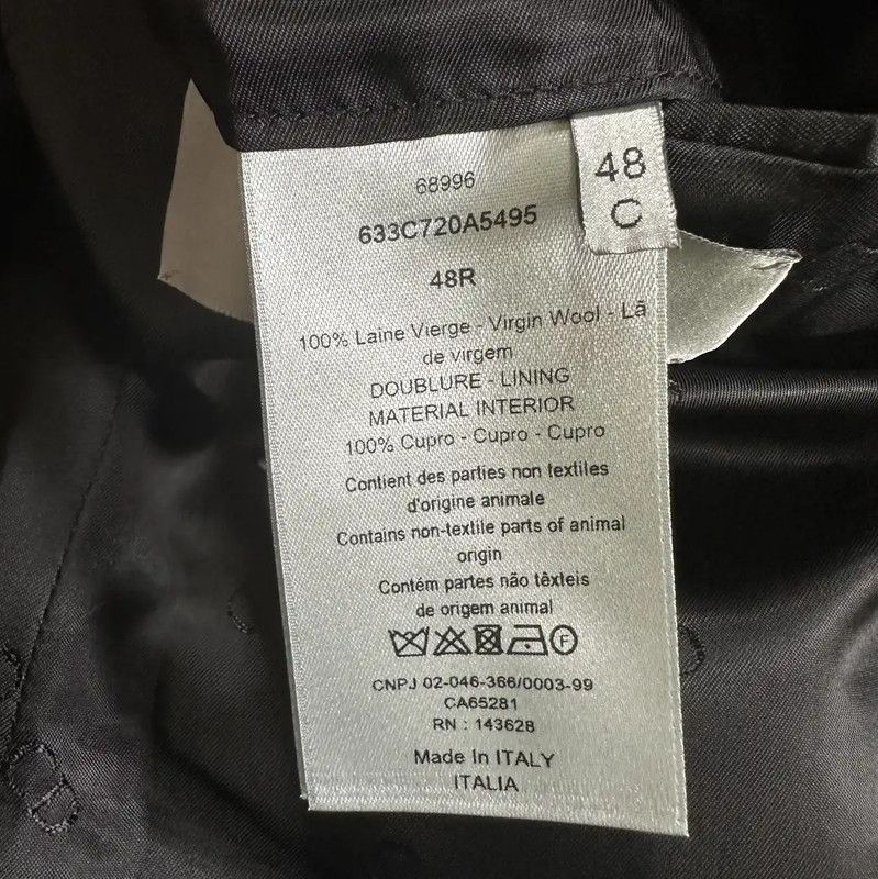 Dior Dior Black Logo Print Long Sleeve Jacket 0089 Size US L / EU 52-54 / 3 - 8 Thumbnail