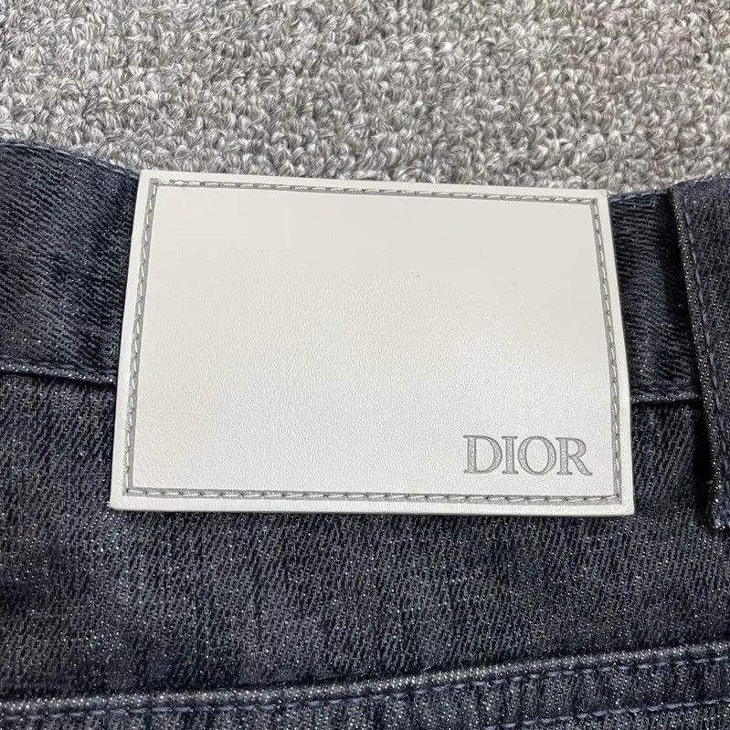 Dior Dior Black Denim Casual Pants for Men 0089 Size US 36 / EU 52 - 4 Thumbnail