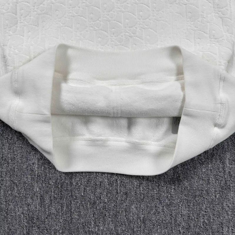 Dior Dior White Cotton Men's Hoodie 0089 Size US M / EU 48-50 / 2 - 6 Thumbnail