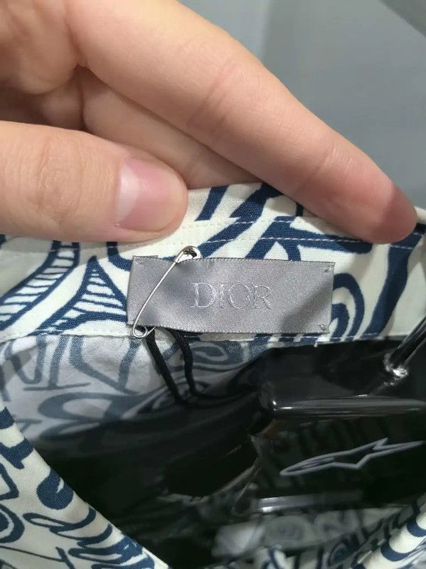 Dior Dior Colorful Polyester Men’s Shirt 0089 Size US XL / EU 56 / 4 - 5 Thumbnail